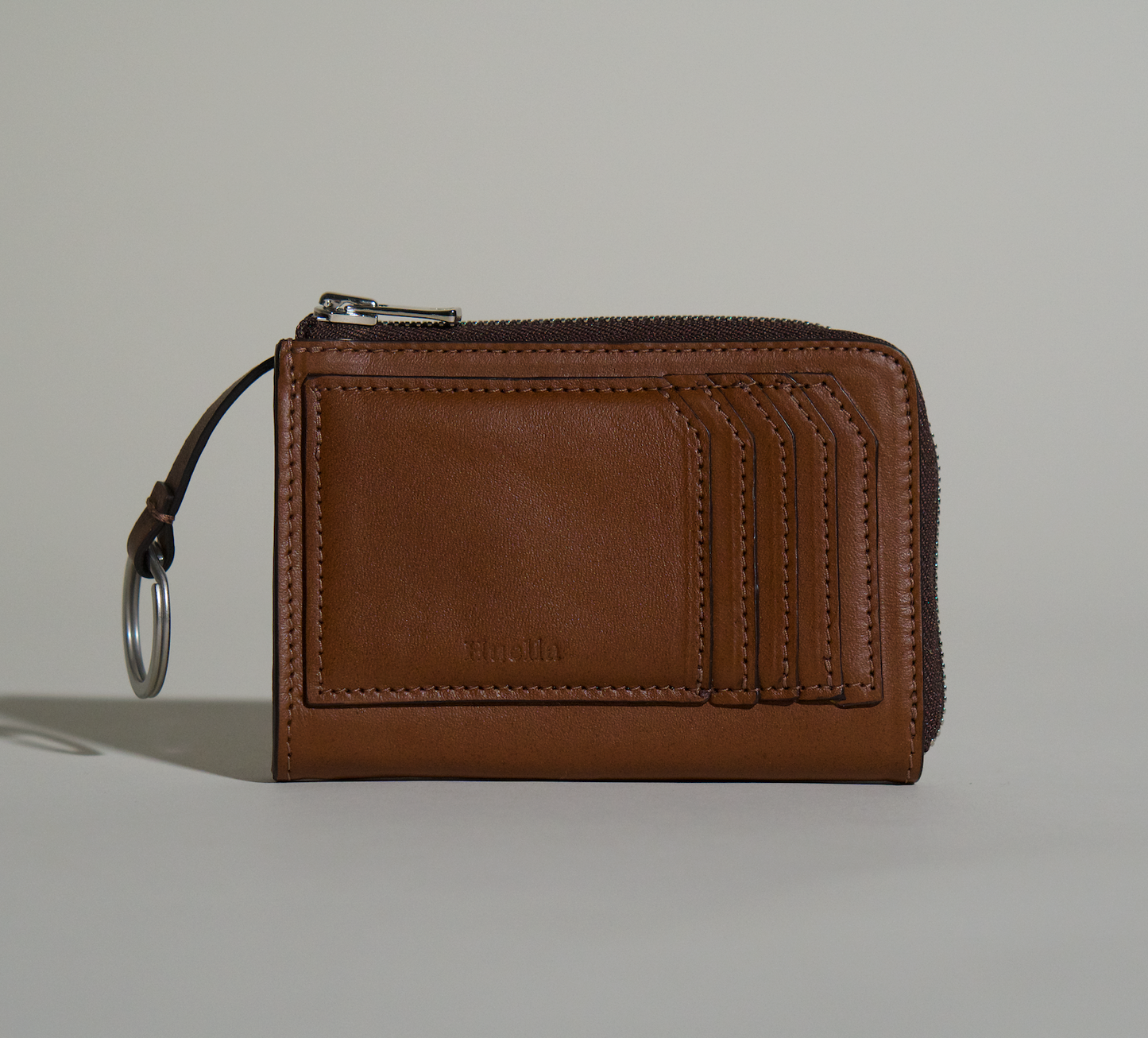 The Kingston Zip Wallet | Saddle Brown